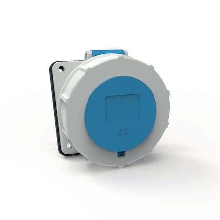 Bryant Pin & Sleeve Receptacle, 16/20 A, 600V AC, Three Phase, 3 Pole, Screw Terminals Wire Connection Type BRY420R9W